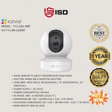 CCTV EZVIZ WIRELESS IP CAM TY1 CS-TY1-C0-8B4WF 4MP