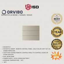 ORVIBO T40S6ZG MixSwitch smart  remote control panel , golden color